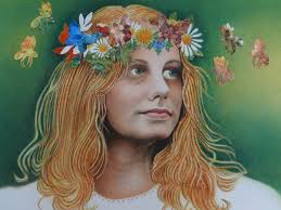 Maria Denise Ruby creates paintings that have a glow about them. She is  studio #9 this year, located at 438 Galway Road in Trent Lakes. She has a  shared drive, so keep