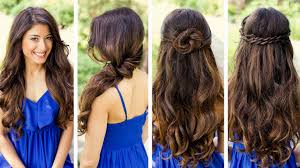 Check out these easy hairstyles for short curly hair that'll keep your curls under control while also looking stylish. Easy Indian Hairstyles For Curly Hair Step By Step Folade