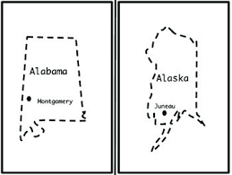 Usa maps and the 50 usa states coloring book: 50 States Coloring Pages Worksheets Teaching Resources Tpt