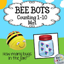 Bee Bot Activity For Math Centers This Beebot Mat Is Perfect For Number Sense And Counting A Great Mat For Beginning C Beebot Bee Bot Activities Bee Bot Mats