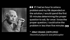 The Importance Of Asking The Right Questions The Dream Catcher This Or That Questions Einstein Inspirational Words
