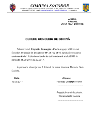 Model cerere suspendare contract pentru concediu crestere copil. Model Cerere Concediu