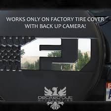Birds Eye View Car Camera System Toyota Fj Cruiser Tire Cover Letters F J Wtih Backup Camera Chrome Style For 46 71 Toyota Fj Cruiser Fj Cruiser Toyota
