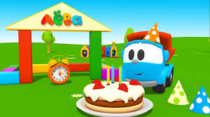 Maybe you would like to learn more about one of these? Leo Truck Happy Birthday Party Cake Car Cartoons For Children Dailymotion Video