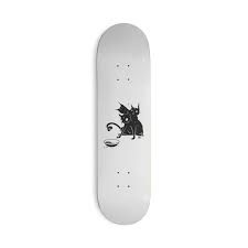 4.6 out of 5 stars 239. Creepy Cute Three Headed Black Cat Artwork Skateboard Deck Only Cellsdividing S Artist Shop