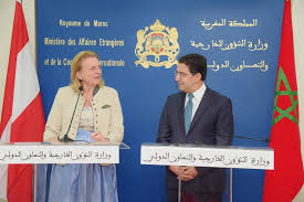.le ministre marocain des affaires etrangères, salaheddine mezouar, accompagné par son collègue de l'economie et des finances, mohamed le maroc est également sensible sur l'importance que représentent l'eau et l'électricité en guinée et particulièrement l'électrification rurale et les questions. Maroc Diplomatie Twitter àªªàª° Le Ministre Des Affaires Etrangeres Et De La Cooperation Internationale M Nasser Bourita A Eu Le 27 Octobre 2018 Un Entretien Avec Mme Karin Kneissl Ministre Autrichienne Des Affaires