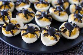 Spider Deviled Eggs Devilled Eggs Recipe Best Deviled Eggs Recipe Halloween Deviled Eggs