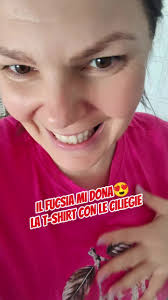 ADORO IL FUCSIA😍 che Ve ne pare sta t-shirt? #tiktokshop #tshirt  #shoppingonlinecheck #viral #