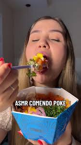 ASMR COMENDO POKE! #marceladegusta #poke #mukbang #asmr