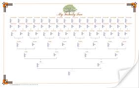 Large Blank Family Tree Chart Blank Family Tree Blank