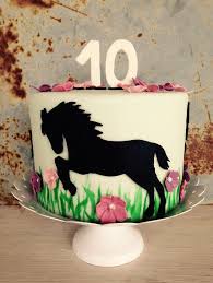Pferde Torte Horse Cake Pferd Torte Pferde Kuchen Geburtstagskuchen Kind