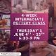 4-Week Intermediate Pottery Clay Class