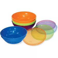 First Essentials By Nuk Bunch A Bowls Assorted Colors 4 Pack Walmart Com Suction Bowls Bowl Toddler Spoons
