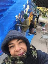 AnySquared's 2017 "Becoming" Mural July–November 2017