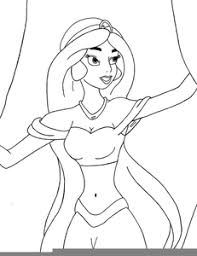 Aladdin Jasmine Clipart Black And White The Best Nude Bikini Images