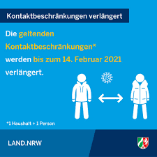 Und auch andere sprechen von. Staatskanzlei Nrw On Twitter Nordrhein Westfalen Verlangert Lockdown Bis 14 Februar 2021 Unter Anderem Gilt Ab Dem 25 Januar 2021 In Offentlichen Verkehrsmitteln In Geschaften Oder In Arztpraxen Eine Pflicht Zum Tragen Mindestens