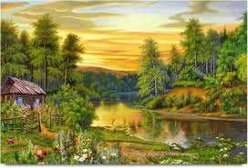 Wanting to enhance your illustrations or simply want to draw single elements present in nature? Beautiful Drawing Of Nature Paper Print Nature Posters In India Buy Art Film Design Movie Music Nature And Educational Paintings Wallpapers At Flipkart Com