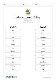 Check spelling or type a new query. Ein Kostenloses Arbeitsblatt Zum Fruhling Auf Dem Die Kinder Einfache Englische Vokabeln Zum Englisch Lernen Kinder Englisch Lernen Kostenlos Englisch Lernen