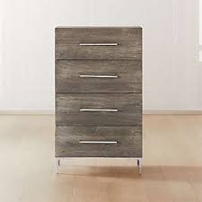 36 high tall boy dresser 6 drawer white wash solid mahogany white wash finish. Modern Dressers And Chests Of Drawers Cb2