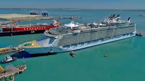 The biggest cruise ship, the boldest adventures symphony of the seas. Royal Caribbean S Oasis Of The Seas Arrives In Spain For Industry S Largest Refit Project Ever