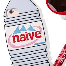 did you know that evian is naive spelled backwards love this phone case brand current mood name naive ip funny phone cases cute phone cases phone cases