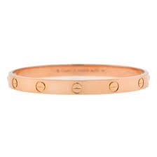 Cartier Love Bracelet Rose Gold Size 17 Review Boca Pawn Boca Raton Pawn