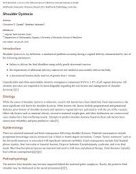 In economy the seats are cramped and flimsy. Pdf Shoulder Dystocia
