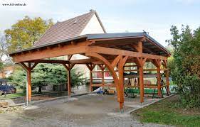 Carport Aus Holz Htl Holztechnik Holz Arbeit Mit Holz Carport Aus Holz Carport Holz Carport Carports