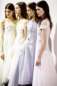 Dior Couture Autumn Winter 2014 2015 Backstage Fashion Dresses Formal Pastel Fashion Fashion