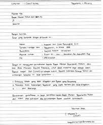Berikut adalah contoh isi surat lamaran kerja tulis tangan bisa dilihat dari contoh isi surat lamaran kerja tulis tangan diatas, anda hanya perlu mengisi kemampuan yang sesuai anda dapat menyertakan judul dengan tulisan besar pada awal surat lamaran kerja tulis tangan dan anda juga. Contoh Surat Lamaran Pekerjaan Huruf Latin Contoh Surat