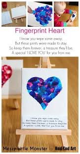 Fingerprint Heart Poem Keepsake Mothers Day Crafts Mothers Day Crafts For Kids Valentine Day Crafts