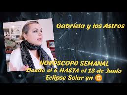 Las coincidencias te llevarán a vivir una experiencia inolvidable al lado de buenos amigos y de personas que te mostrarán algo que llevabas tiempo. Horoscopo Semanal Desde El 6 Hasta El 13 De Junio Pronostico En Eclipse Solar Signo Por Signo Youtube