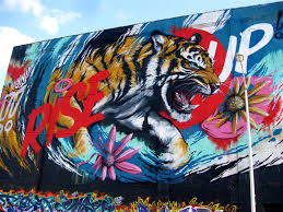 Day 71 Mel S Love Land Next100 Own The Nerves And Rise Up 3d Street Art Street Artists Street Art