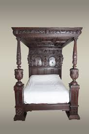 Renaissance Period Tester Bed 1580 The Structure Is Oversized And Strong Furniture Bedroom Furniture Oak Furniture