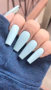 Matte Black And Blue Ombre Nails Home Blend Of Bites Blue Acrylic Nails Blue Matte Nails Ombre Acrylic Nails
