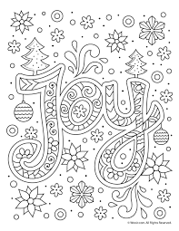 Check out our joy coloring page selection for the very best in unique or custom, handmade pieces from our shops. Christmas Joy Typography Coloring Page Woo Jr Kids Activities