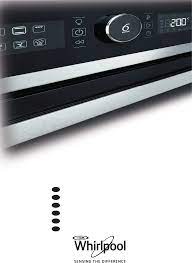 Move the latch arm to the left to unlock the door. Manual Whirlpool Akzm 8480 Page 1 Of 34 English