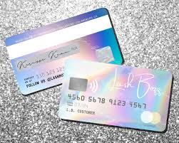 Designs will be done in foiling, for single and double sided designs. Credit Card Business Cards Canva Template Personalize Edit Etsy In 2021 Salon Business Cards Plastic Business Cards Beauty Salon Business Cards
