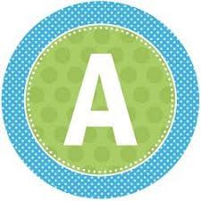 free printables birthday party full alphabet circle banner green free printable banner letters free birthday printables birthday printables