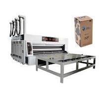 Automatic 2/3/4 Colors Flexo Printer Slotter Die Cutter Folder Gluer  Machine Carton Printing Slotting Die-Cutting Machine