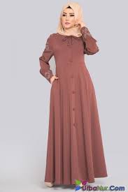 Ferace Yakasi Bagcikli Ferace Ah3073 Pudra Viz Pakaian Wanita Model Pakaian Hijab Model Pakaian Wanita