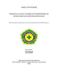 Bila cover makalah tidak dibuat dengan benar, maka akan berdampak pada isi dari makalah. Cover Kti