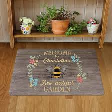 Bee Autiful Garden Doormat In 2020 Door Mat Bee Bee Friendly