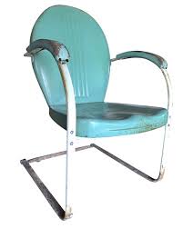 A pretty vintage chair for outdoor use. Retro Lawn Chairs Best Metal And Webbed Outdoor Chairs