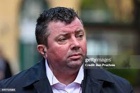 Danny Wilkinson leaves court after appearing at Southwark Crown Court...  News Photo