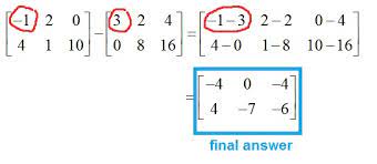 Np.matrix overrides multiplication, but not addition and subtraction, so it uses the operations based on the np.array, which broadcasts when the dimensions allow it. Adding And Subtracting Matrices And Multiplying A Matrix By A Constant Mathbootcamps