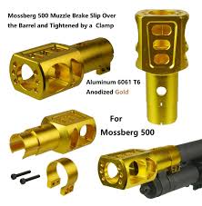 Check spelling or type a new query. Db Tac Inc Gold Color Aluminum Reduce Recoil Muzzle Brake For Tactical Mossberg 500 12ga Db Tac