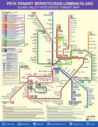 Projek infrastruktur pengangkutan awam berskala. File Klang Valley Integrated Transit Map Jpg Wikimedia Commons