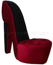 High heels shoes sofa for in elgin letgo. Excitement Red Fabric Modern Stylish High Heel Shoe Chair