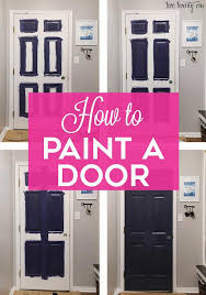 How To Paint A Metal Door Painting Metal Doors Metal Door Painted Front Doors